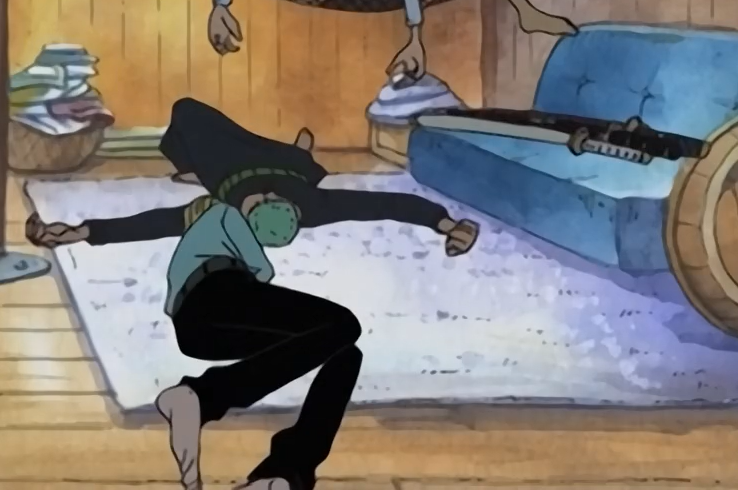 cicadaaas's tweet photo. this still kills me no one is forcing them to sleep like this ? there's a couch right there but zoro was like nuh uh that's the sword couch https://t.co/3Ib9mNlqp3