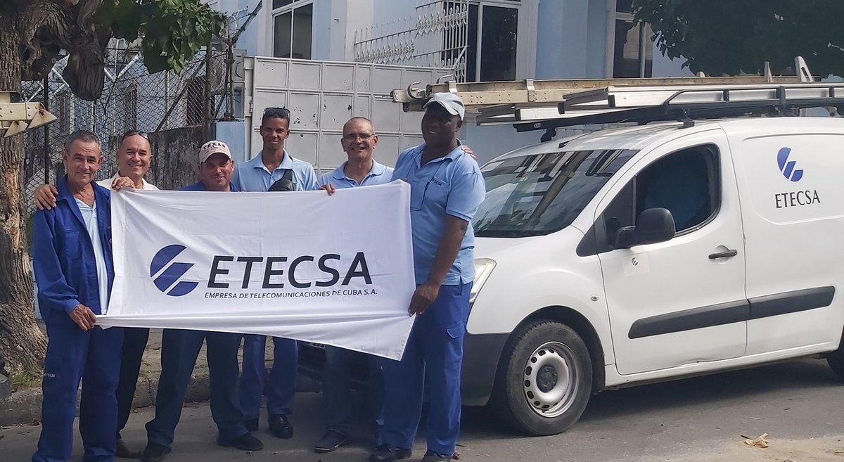 #NuestraGente #GenteQueSuma 3ra Brigada conformada por reparadores de <a href="/ETECSA_Cuba/">ETECSA</a> Cienfuegos que salen hacia Artemisa para apoyar en la recuperación de los servicios de telecomunicaciones #30AñosContigo 💙 <a href="/AnalaisyG/">Analaisy González</a> <a href="/frankpavon1972/">Frank Pavón Carbonell</a> <a href="/InesAbreu73/">Inés María Abreu Álvarez</a> <a href="/MiguelASurezSa2/">Miguel A. Suárez Sabina</a> <a href="/taniavel76/">Tania Velazquez</a>