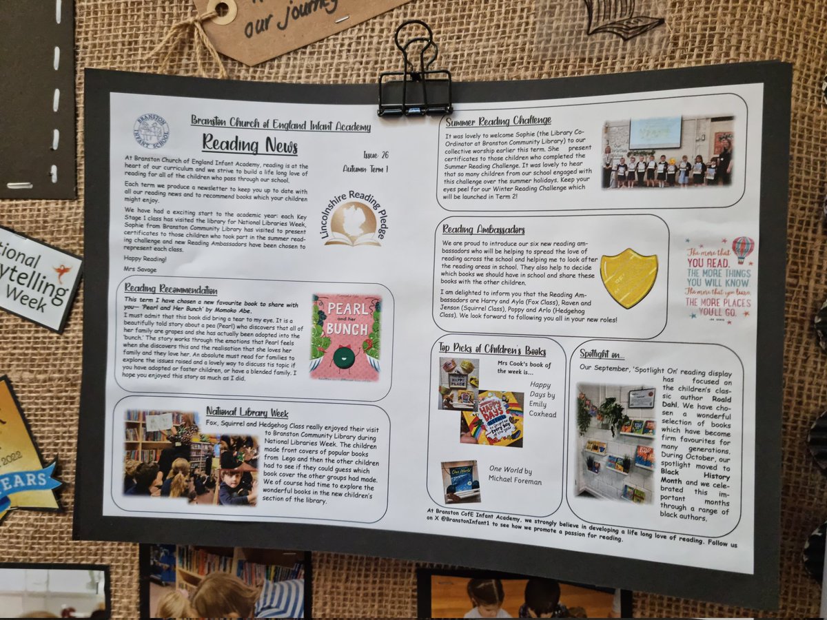 I had a private tour of <a href="/BranstonInfant1/">Branston C of E Infant Academy 💙</a> and I am so impressed with the attention to detail and the vision for reading evident across the school. Thank you for your time today. 
  #outstanding #reading <a href="/HLT_TrustImp/">HLT Trust Improvement</a> <a href="/samgolia/">Sam Jessup</a>