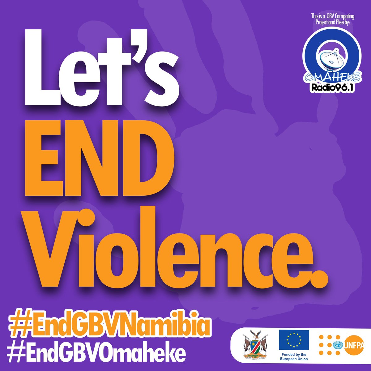 KeshaZequisha's tweet photo. 25 November marks the start of the United Nations 16 Days of Activism against Gender-Based Violence. 

“Every 10 minutes a woman is killed intentionally”.

No More Excuses . Let’s Unite To End Violence against women and children.
#EndGBVNamibia 
#EndGBVOmaheke https://t.co/PXPl7feZTU