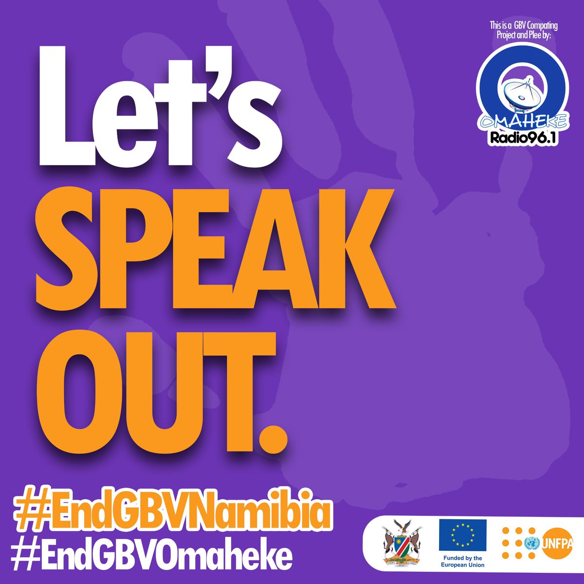 KeshaZequisha's tweet photo. 25 November marks the start of the United Nations 16 Days of Activism against Gender-Based Violence. 

“Every 10 minutes a woman is killed intentionally”.

No More Excuses . Let’s Unite To End Violence against women and children.
#EndGBVNamibia 
#EndGBVOmaheke https://t.co/PXPl7feZTU
