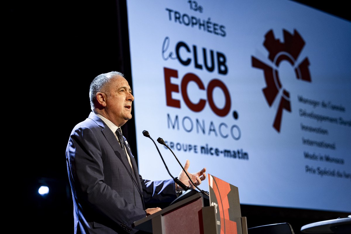 GvtMonaco's tweet photo. .@dguillaume26 aux Trophées de l’Eco
Le Gouvernement Princier est un gouvernement pro-business. Ma feuille de route est très claire en matière de développement économique qui passe par l’innovation et l’apport des entreprises.
@Monaco_Matin
@MEB_Monaco
@JceMonaco
#AFCEM https://t.co/Wi1ZN1VHV2