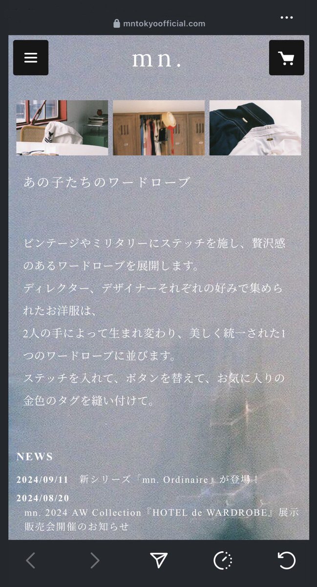 noooooon_1999's tweet photo. mn.（ムンドット）は、ビンテージやミリタリーにステッチを入れたお洋服を作っているブランドです🧵

インスタではイベント情報や在庫状況の他、アイテム紹介のライブも時々してるので遊びに来てね◎

🍫Instagram🍫
https://t.co/QSWM5lvczL

🛒Online Store🛒
https://t.co/z4DXF9Va3C https://t.co/QHp6NeLdWc