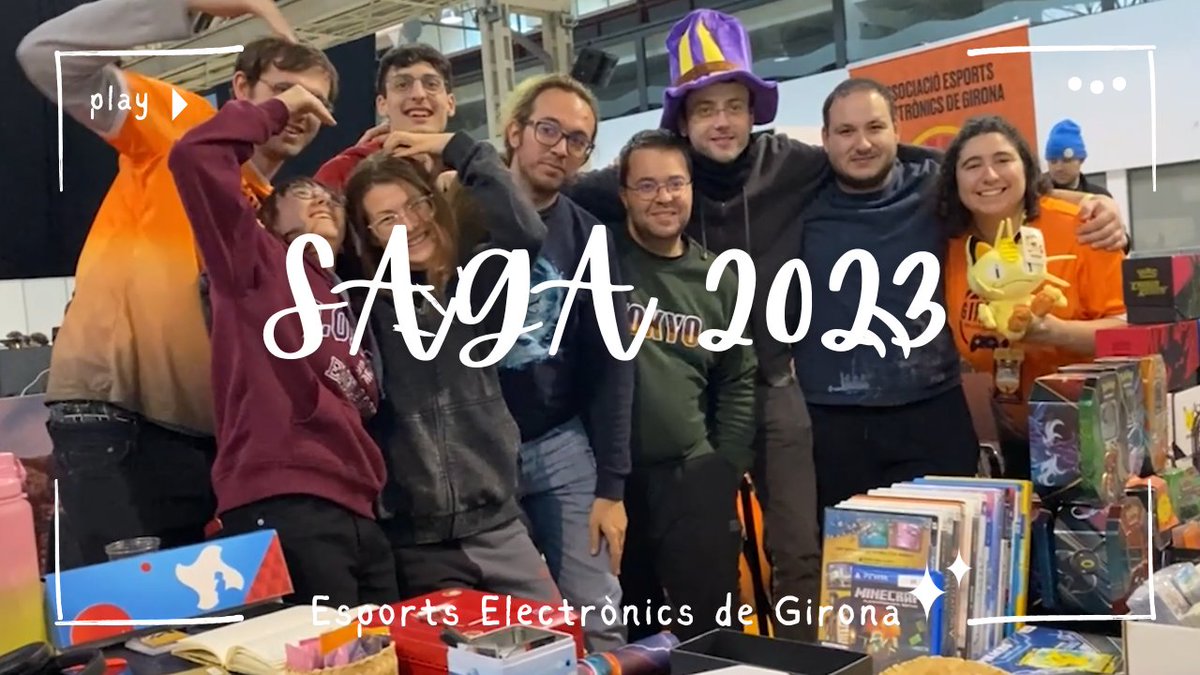 Benvinguts a un EDGVLOG! Aquest cop us portem la nostra experiència en el SAGA 2023, per recordar els bons moments i per iniciar la conta enrere per l'edició d'aquest any! Ens veiem allà!!

youtu.be/Jc7XfwO1xMk?si…

#SomDeGirona 
#SAGA23 #eSports #LoL