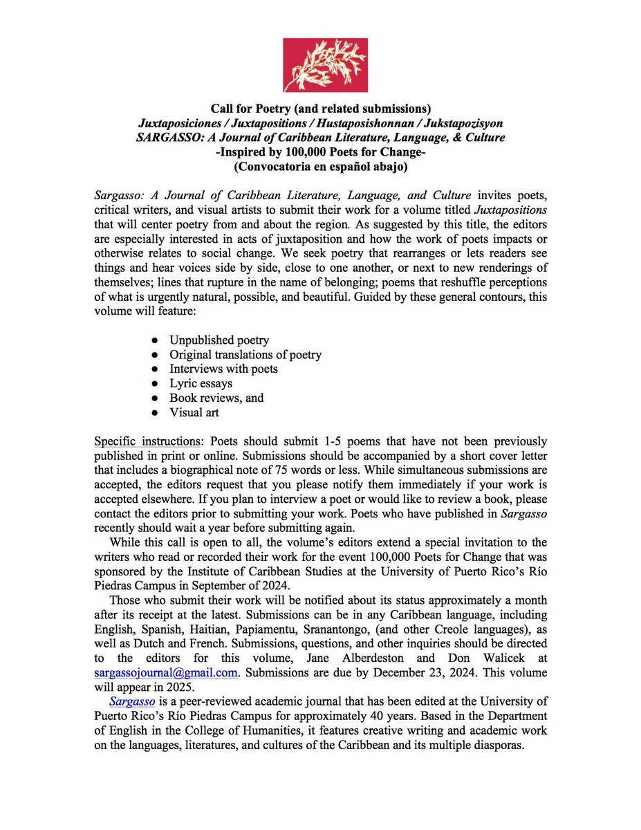 stmaartenmuseum's tweet image. See this Instagram photo by @stmaarten_museum instagram.com/p/DCzmLhlP4DO/… NOTICE FOR WRITERS, POETS AND ARTISTS!  callforsubmissions #caribbeanpoets #writeforthefuture #caribbeanlife #caribbeanpoet