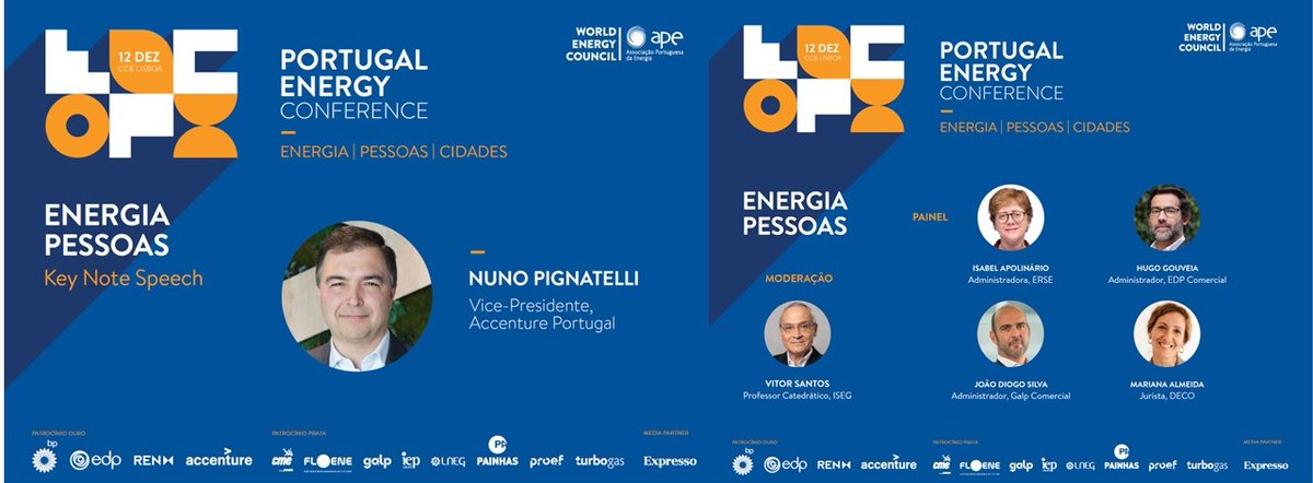 Apresentamos hoje a Primeira Sessão da #PortugalEnergyConference 2024!! 🥳   

Contamos convosco❓ 
🗓️12/12
🕤9h30 – 17h30 
📍CCB Lisboa  

Mais👉lnkd.in/d8ZfTUJv 
Inscrições👉 lnkd.in/gPypr-Xu
(inscrições  limitadas capacidade da sala)

<a href="/FEL_PT/">Future Energy Leaders Portugal</a>
<a href="/mulheresenergia/">Mulheres na Energia</a>
