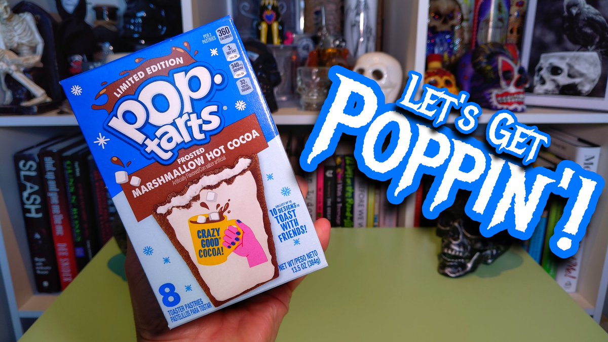 ChrisShadowens's tweet image. You could stave off the Winter chills with a piping hot cuppa cocoa...or would these #PopTarts be the better way to go? youtu.be/ItPQAoT72PY