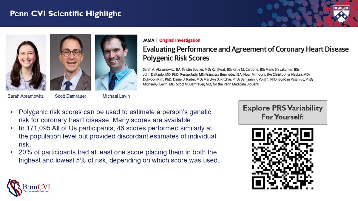 PennCVI (@penncvi) on Twitter photo CVI's Highlighted #PapersoftheWeek
<a href="/MGLevin/">Michael Levin</a> 
doi.org/10.1001/jama.2… CVI's Highlighted #PapersoftheWeek
<a href="/MGLevin/">Michael Levin</a> 
doi.org/10.1001/jama.2…