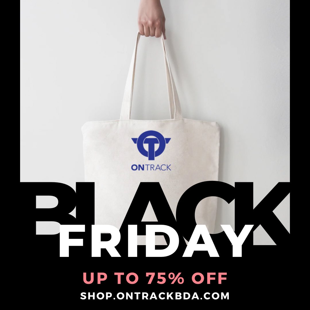 ontrackbda's tweet photo. Black Friday Sale starts now! 
•
•
Don’t miss out on our biggest sale of the year. 
•
•
https://t.co/QE6g31CRSB https://t.co/6qMFW0s4XI