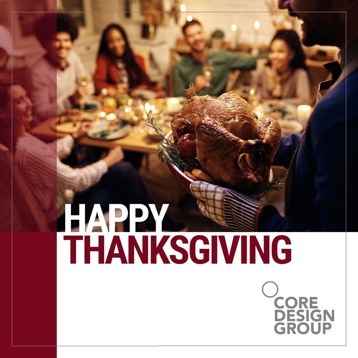 CoreDesigner's tweet image. Happy Thanksgiving from all of us at Core Design Group #turkeyday #thanksgiving 🦃