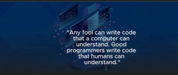 samuell_k's tweet image. "Write code for humans, not machines 💡🖋️. Machines run instructions, but clear code saves time and teams! #CleanCode #ReadableCode"