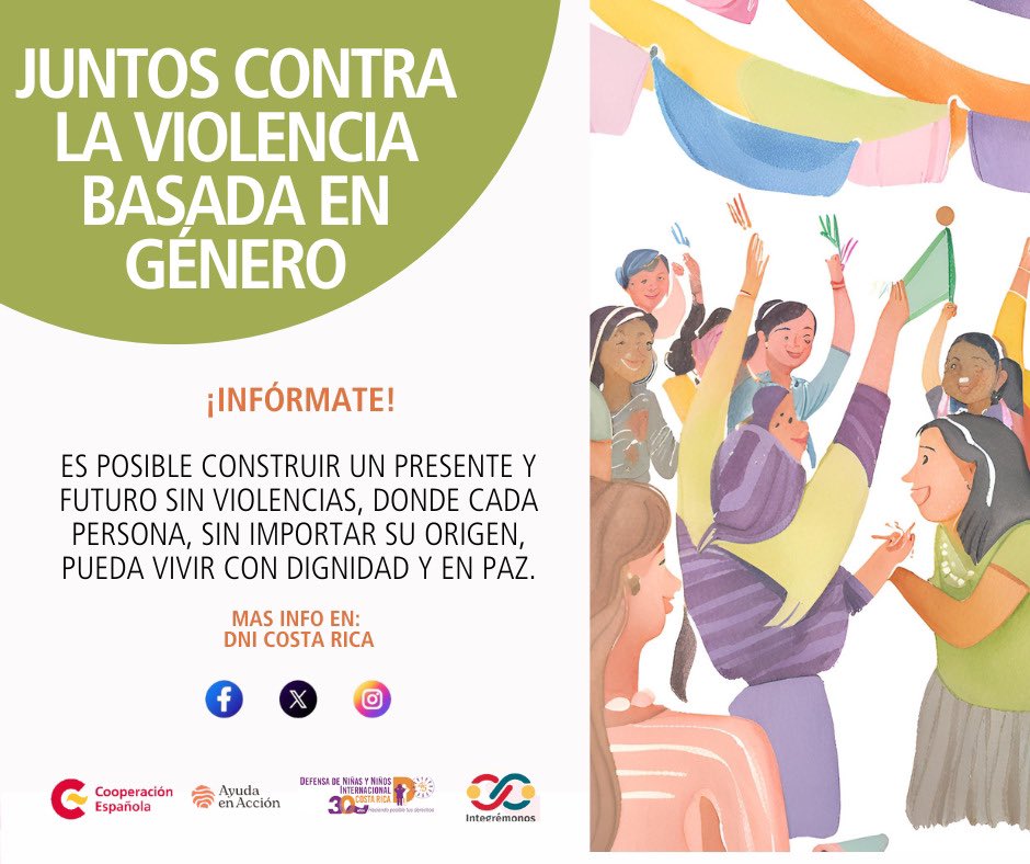 dnicostarica's tweet image. Hoy 25N recordamos a todas las víctimas y renovamos nuestro compromiso de luchar por un mundo más seguro y justo para todas y todos. La violencia de género no tiene lugar en nuestra sociedad.#INTEGRÉMONOS