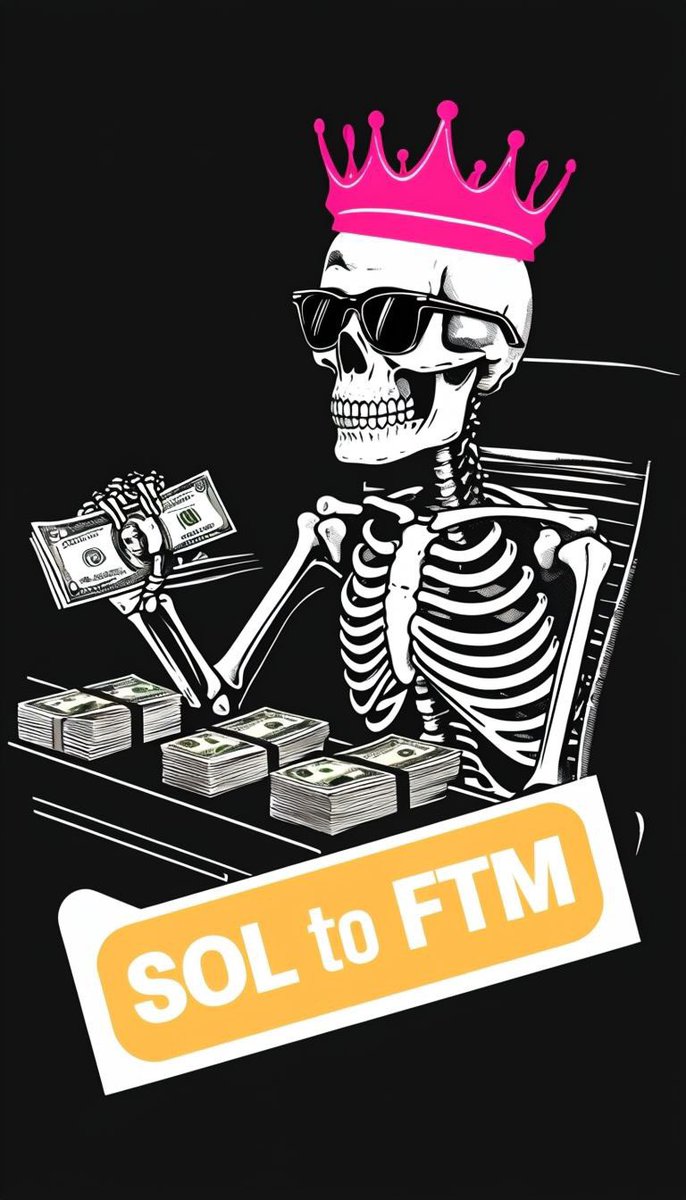 Knocktok01's tweet photo. $SOL π $FTM has never been easy!
Bridge in with cheaper rates π₯
Join and try bridge : https://t.co/5P5aJZkKPsβ¦
#ftm #launch #bridge $SKEL #skeletonShift https://t.co/HxIaDFTfGb