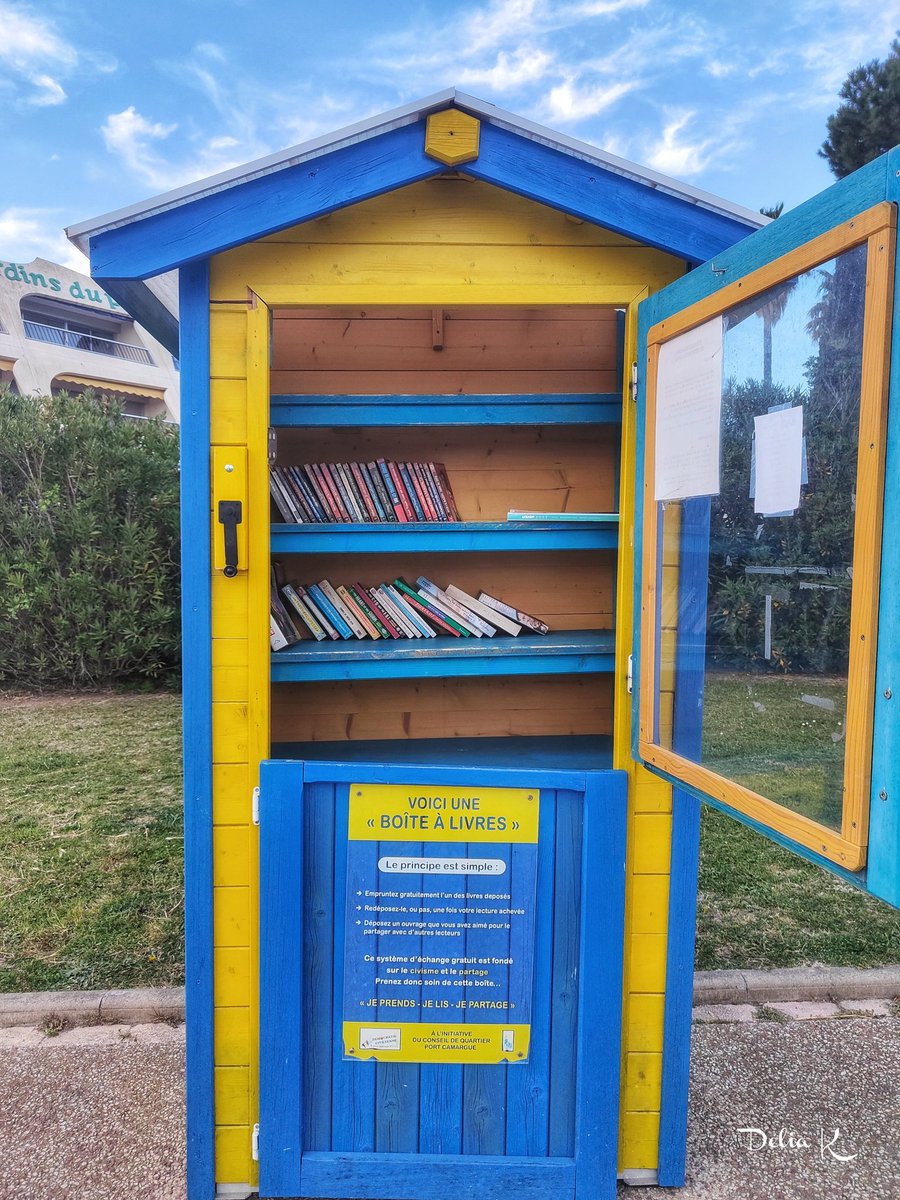 delia_kotrika's tweet photo. #BibliotecasUrbanas 📖 Nro 29
Port Camarge #France
#Liburuak 📚#Libros 📚 #Livres
#Bilduma #Colección #Books https://t.co/2BdizS5sEO