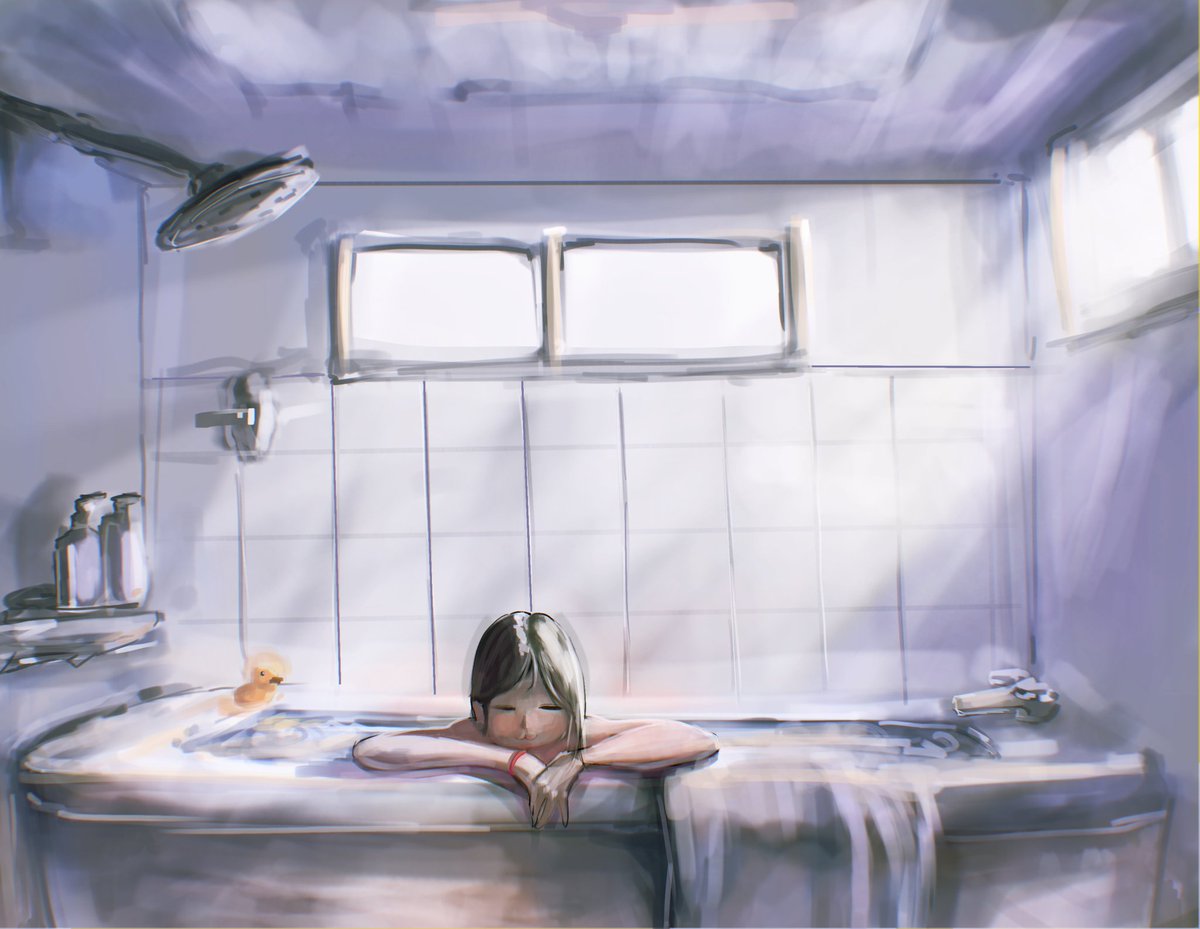 CANG_ART's tweet photo. Taking a shower
#art #arte #digitalart #drawing #dibujoanime #anime #Bath #artedigital https://t.co/RpQcMZAxu2