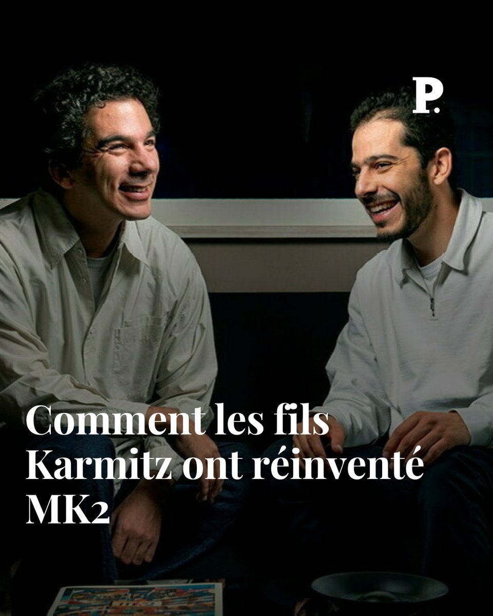 Le Point (@lepoint) on Twitter photo « Marin Karmitz adorait foutre le bordel, ils continuent ! »
Les frères Nathanaël et Elisha, enfants du fondateur Marin Karmitz, ont repris il y a 20 ans le flambeau de MK2, qui fête cette année son 50e anniversaire.
Par <a href="/rollingraya/">Raya Aurélie</a> ➡️ l.lepoint.fr/Cdt « Marin Karmitz adorait foutre le bordel, ils continuent ! »
Les frères Nathanaël et Elisha, enfants du fondateur Marin Karmitz, ont repris il y a 20 ans le flambeau de MK2, qui fête cette année son 50e anniversaire.
Par <a href="/rollingraya/">Raya Aurélie</a> ➡️ l.lepoint.fr/Cdt