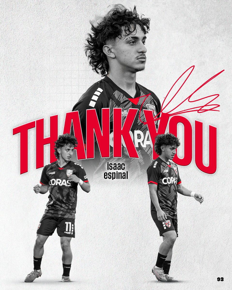 LoudounUnitedFC's tweet image. Thank you for everything 🙌

Wishing Tommy Williamson, Isaac Espinal, Christiano François and Pape Amadou Wane the best in the future as they depart the club.