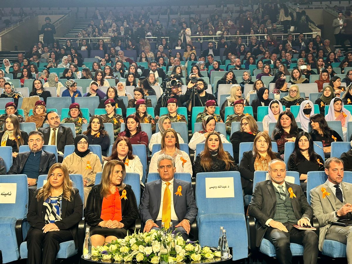 GarHayrapetyan's tweet photo. Today in #Erbil, I reaffirmed @UNFPAIRAQ’s dedication to supporting women and girls across #Iraq. Through our work, we aim to end violence, promote their rights, and ensure they thrive in a safe and equal society.

#16Days https://t.co/hdU5qkkMco