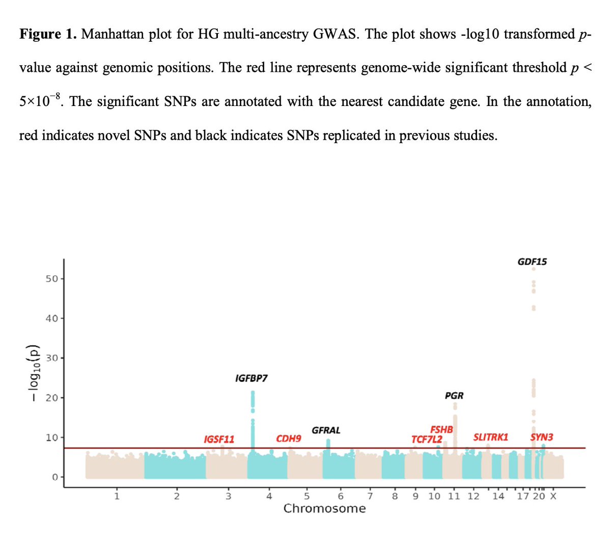 "Multi-ancestry GWAS of severe pregnancy nausea and vomiting identifies risk loci associated with appetite, insulin signaling, and brain plasticity" medrxiv.org/content/10.110…