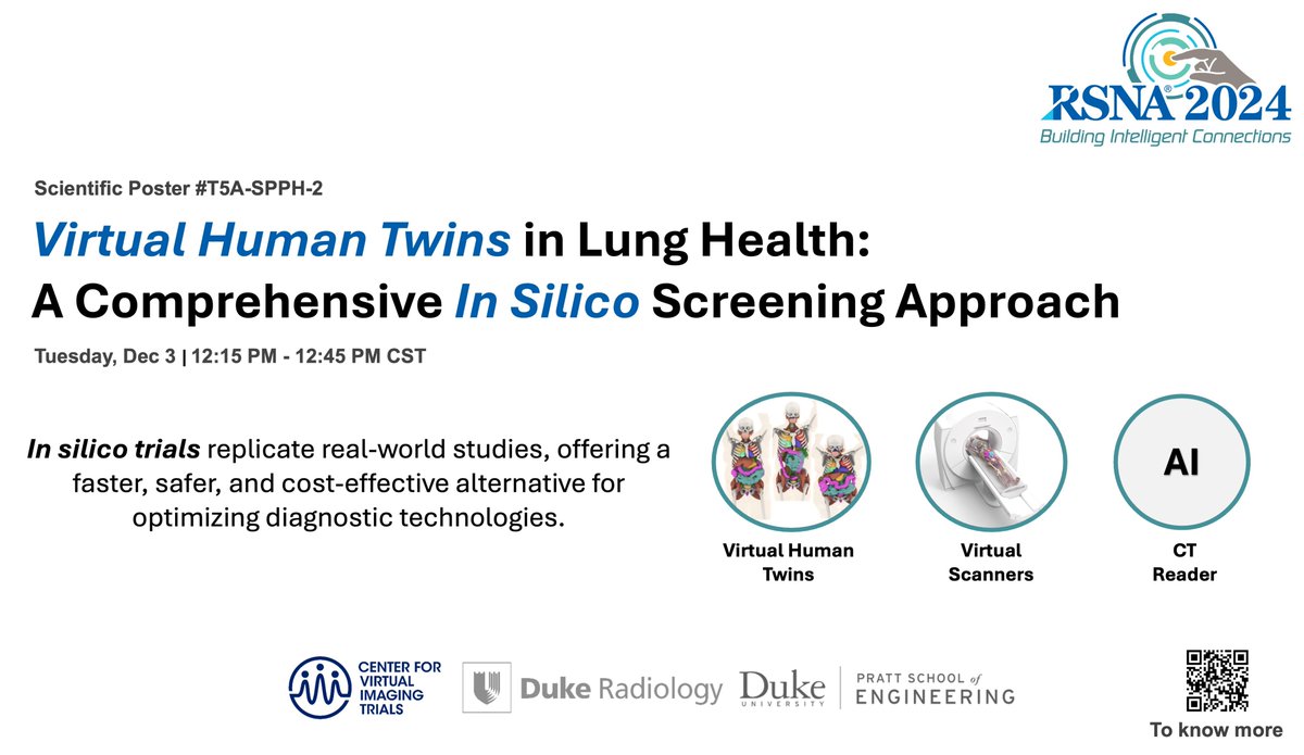 F.I.Tushar (@f_i_tushar) on Twitter photo I’ll be presenting my work at RSNA 2024! Join me for insights into how Virtual Human Twins are transforming lung cancer screening.
📅 When: December 3, 2024
📍 Where: Chicago
🔍 Poster: T5A-SPPH-2
🌐 Project Page: fitushar.github.io/VLST.github.io/
Let’s connect at #RSNA2024
<a href="/JosephLo16/">Joseph Lo PhD</a> I’ll be presenting my work at RSNA 2024! Join me for insights into how Virtual Human Twins are transforming lung cancer screening.
📅 When: December 3, 2024
📍 Where: Chicago
🔍 Poster: T5A-SPPH-2
🌐 Project Page: fitushar.github.io/VLST.github.io/
Let’s connect at #RSNA2024
<a href="/JosephLo16/">Joseph Lo PhD</a>