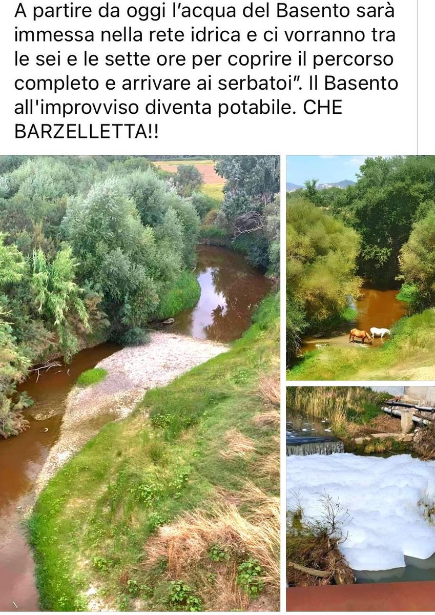 cocchi2a's tweet photo. Chiare, fresche, dolci acque... 
#basento 
#Basilicata 
Acqua definita potabile https://t.co/QTWFawqzpQ