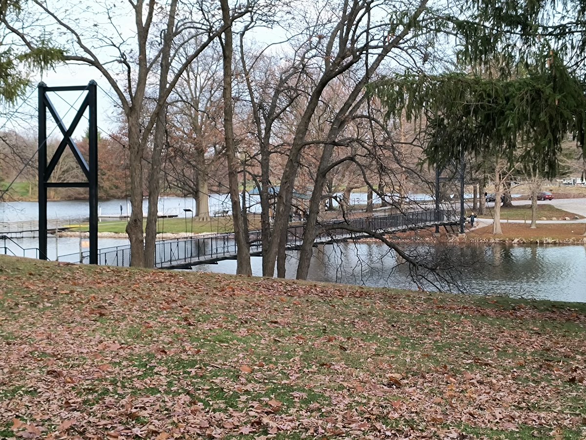 I was able to get out yesterday and do some Adventure Labs with my wife. One took us to a park that had bridges throughout it!

#geocaching #bridges #scouter74 #getoutside