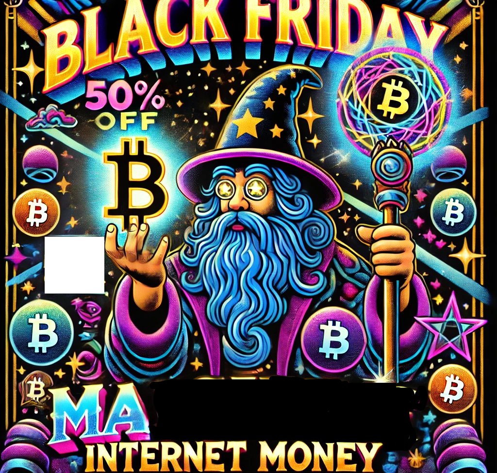Black Friday—Up to 50% Off

Big Discounts on Magic Internet Money—Smart Losses Start Now!

The biggest losses of the year are here! Magic Internet Money is now 50% off—no promo code needed. Take a major step toward rethinking your financial future (or what’s left of it).

From