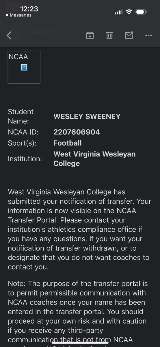 Wesley Sweeney tweet media