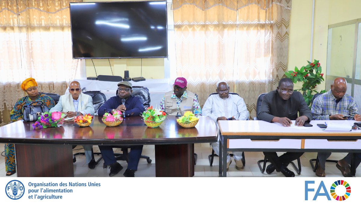 FAOGuinee's tweet photo. Démarrage à #Dalaba de l'atelier #Post_ISAVET 3è cohorte niveau de #base !
2⃣0⃣stagaires présentent leurs travaux de recherche sur le terrain pour passer la certification ISAVET, afin de renforcer la surveillance des maladies animales y compris les zoonoses. #Onehealth
🐄🐐🪿 https://t.co/3bsU3omKob