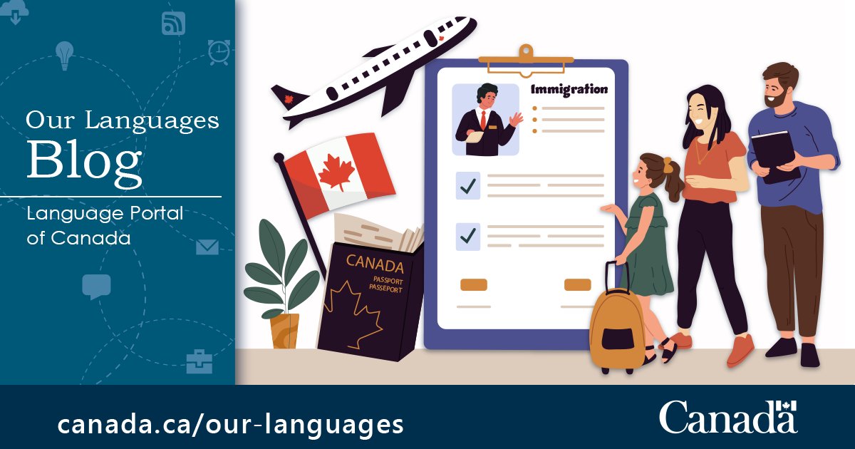 Our_languages's tweet image. What do you think is an essential skill for anyone #immigrating to Canada? For Daniela Faillace, the answer is proficiency in English or French. Read her post on the #OurLanguagesBlog to find out why! #immigration ow.ly/tlyh50UeB1c