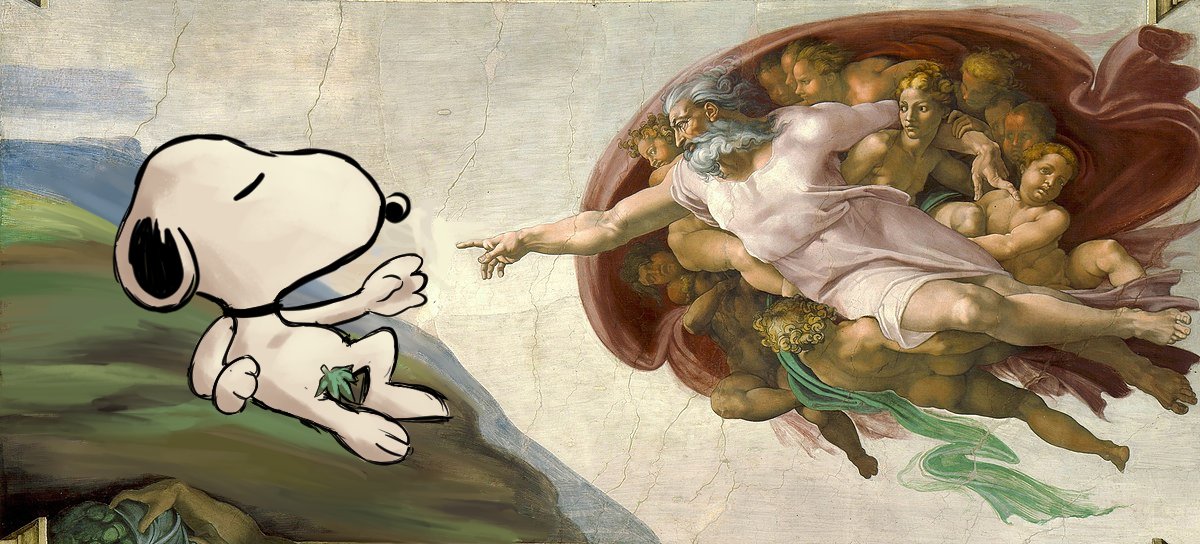 La creación de Snoopy
#snoopy #ditialart #illustration