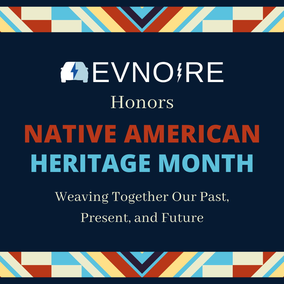 EVNoire's tweet image. This November, EVNoire joins in celebrating Native American Heritage Month and this year’s theme from @USIndianAffairs: “Weaving Together Our Past, Present, and Future.”

✨ #NativeAmericanHeritageMonth #WeavingOurFuture #IndigenousStrength
