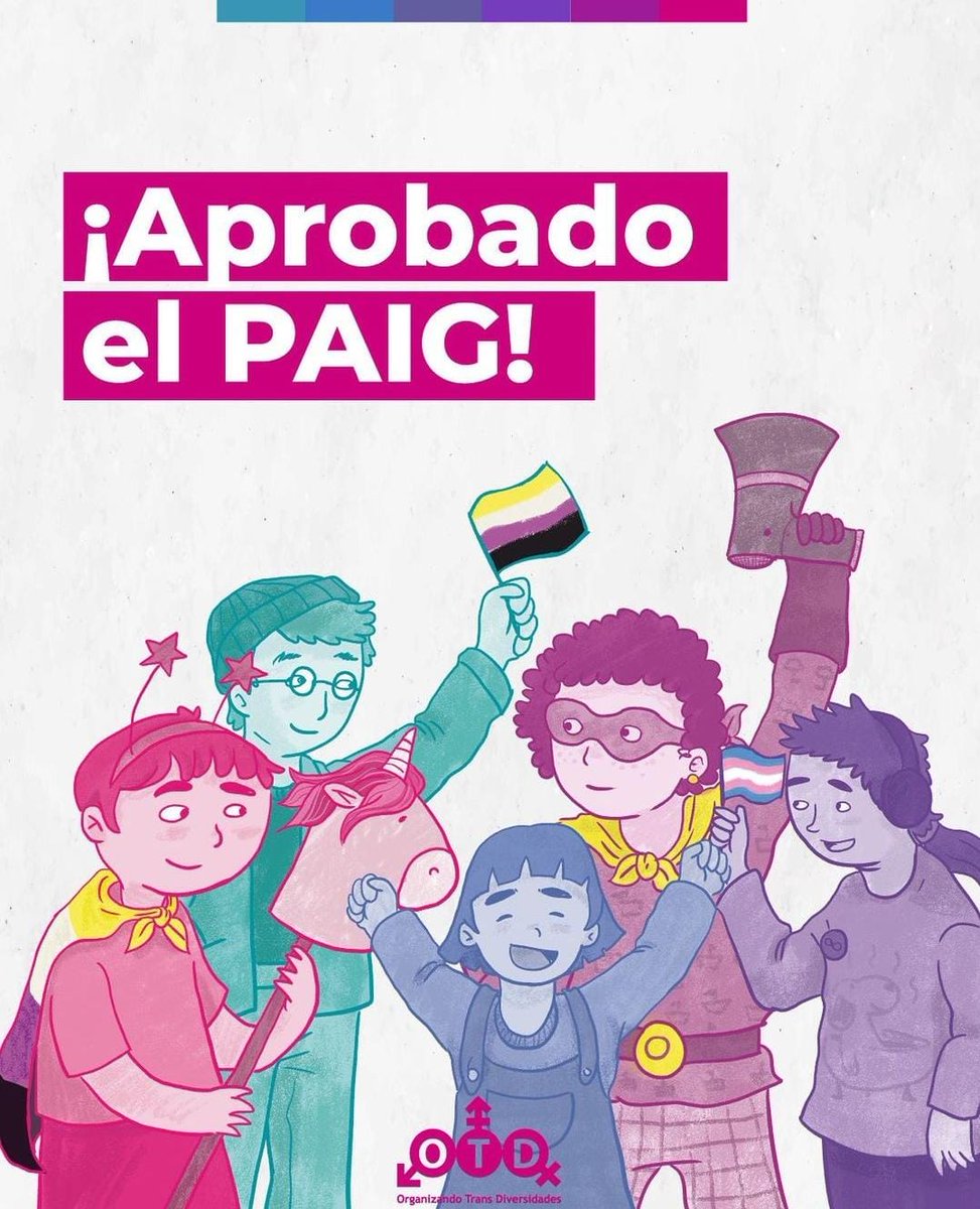 Junto a la Red Nacional de Mapadres y Cuidadores más organizaciones civiles y aliades #LaLuchaSigue por la defensa de la niñez y adolescencia trans 💜
instagram.com/p/DCz3GA3Ss8F/…