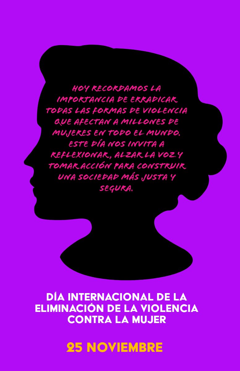 💜 La violencia contra las mujeres no es un asunto privado; es un problema social.
💜 Educación, igualdad y justicia son claves para el cambio.
💜 Denunciar, apoyar y acompañar son formas de ayudar.
A todas las mujeres que han sufrido o sufren violencia: no están solas.