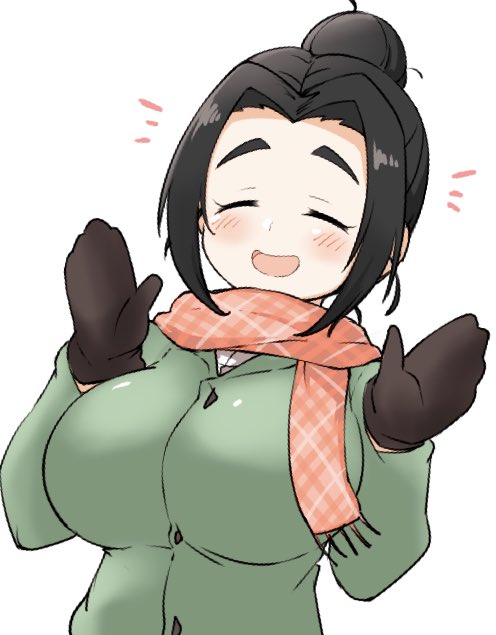 ほかほか菜帆ちゃん 冬コーデ 