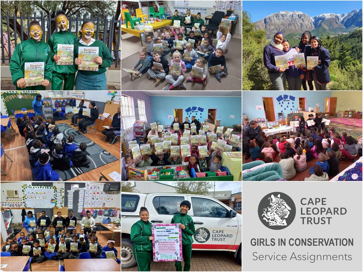 CapeLeopardTrst's tweet image. The @CapeLeopardTrst Girls in Conservation initiative includes an interactive holiday programme as well as 3 impactful service assignments, designed to provide the participants with valuable skills.
More➡️ bit.ly/CLTGiC24
#EnvironmentalEducation #TeachingTuesday