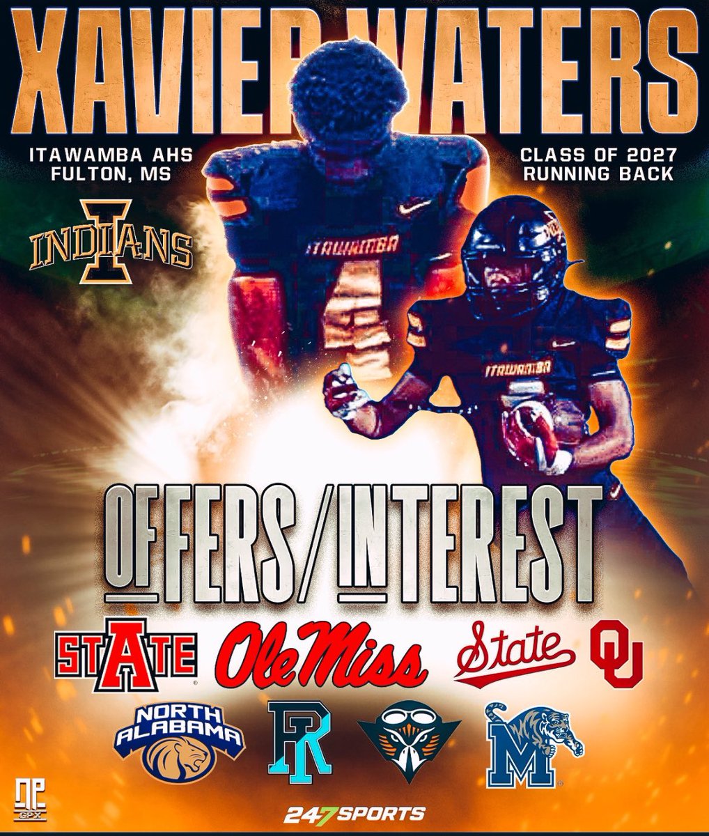 Xavier Waters (@xavierwaters27) on Twitter photo Xavier Waters 2027 RB!!!! <a href="/MacCorleone74/">Rion (Ree-un) Young</a> <a href="/toby_lux/">🅲🅾🅰🅲🅷 𝑻𝒐𝒃𝒚 𝑳𝒖𝒙</a> <a href="/TomLoy247/">Tom Loy</a> <a href="/JGonzalesJr10/">Julio Gonzales Jr.</a> <a href="/IAHS_FB/">IAHS_FB</a> <a href="/ScoutSteveR/">Steve Robertson</a> <a href="/NathanPurvis/">NPGPX Design</a> Xavier Waters 2027 RB!!!! <a href="/MacCorleone74/">Rion (Ree-un) Young</a> <a href="/toby_lux/">🅲🅾🅰🅲🅷 𝑻𝒐𝒃𝒚 𝑳𝒖𝒙</a> <a href="/TomLoy247/">Tom Loy</a> <a href="/JGonzalesJr10/">Julio Gonzales Jr.</a> <a href="/IAHS_FB/">IAHS_FB</a> <a href="/ScoutSteveR/">Steve Robertson</a> <a href="/NathanPurvis/">NPGPX Design</a>