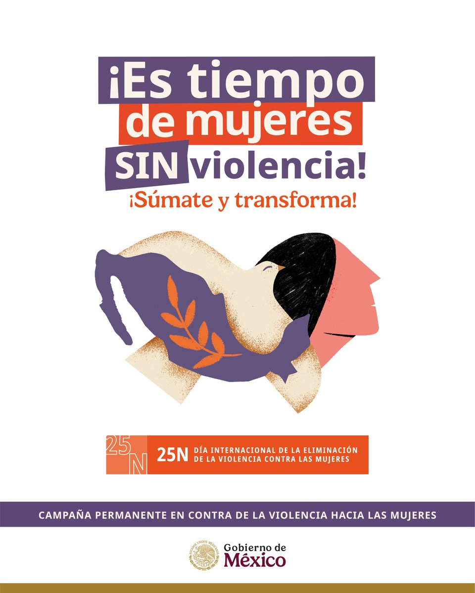 CECOSAMALibres's tweet photo. 🟠25 noviembre I Día Internacional para la Erradicación  de la Violencia contra las Mujeres

¡Es hora de actuar! ✊ ¡Comparte un mensaje de esperanza y únete a la lucha contra la violencia hacia mujeres y niñas!

¡Súmate y transforma! 

#25N #DíaNaranja https://t.co/P8QTq8PPS3