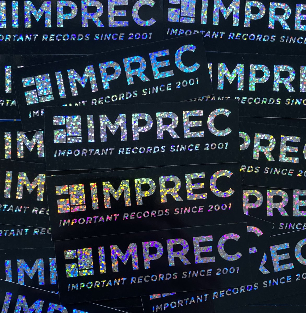 imprec's tweet photo. New IMPREC stickers shipping with all orders via https://t.co/BGgdHgQSP4

Important Records since 2001

#imprec2001 #imprec #importantrecords #imprecstickerclub https://t.co/41SoUbIkds
