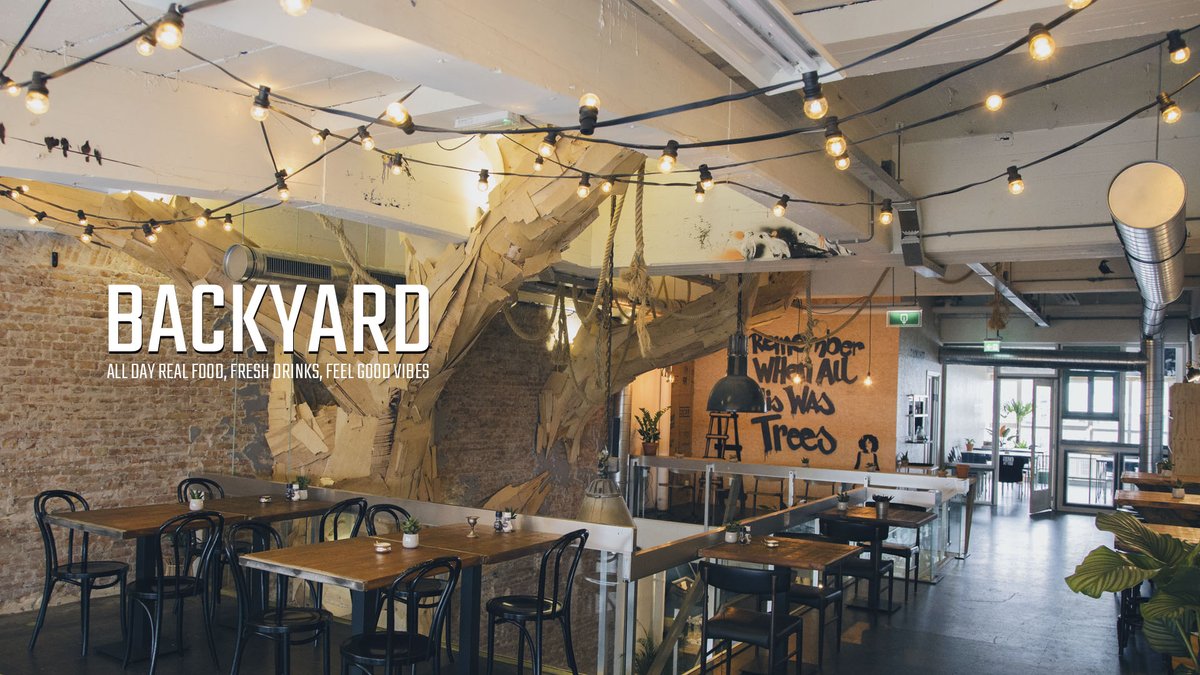 Vegatopia's tweet photo. Sinds kort in onze Restaurantgids: Backyard in Rotterdam. Een volledig plantaardige zaak met huiselijke uitstraling. Vriendelijke bediening en lekker eten tegen een redelijke prijs. https://t.co/FnLQJizC33 https://t.co/kcAZXcS8rd