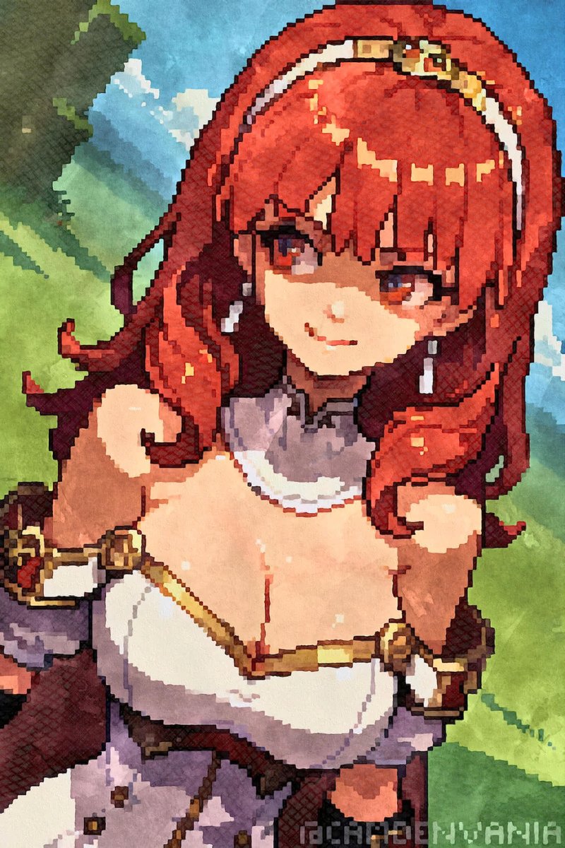 camdenvania's tweet photo. #Celica is on fire... She is on #FireEmblemEchoes: #ShadowsOfValentia! 🔥
#FireEmblem • #FEH • #FEHeroes • #FireEmblemHeroes
#Celica • #アンテーゼ • #PixelArt • #ドット絵 https://t.co/0SXSEB6RjH