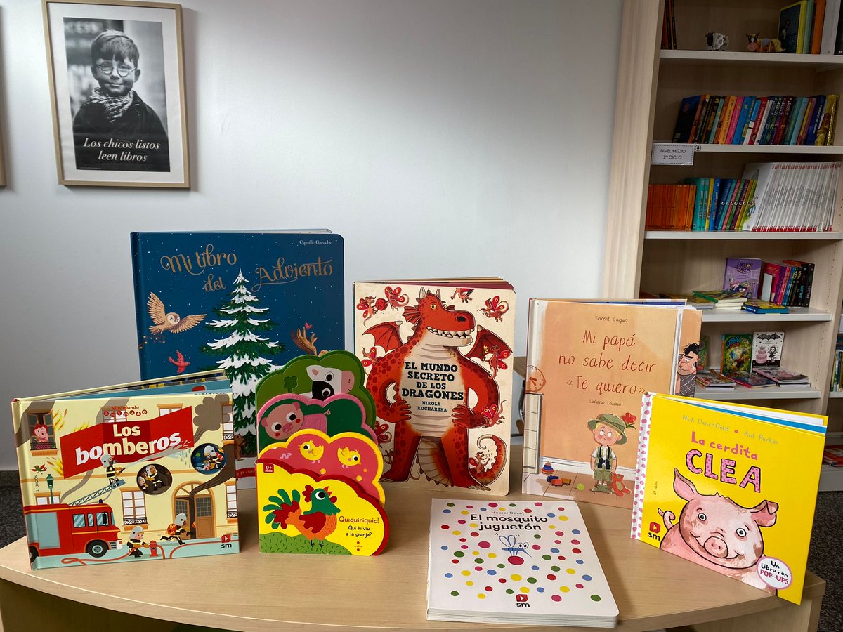 ¡Seguimos apostando por la lectura! Este lunes han llegado a nuestra biblioteca numerosas novedades. Aquí os dejamos una pequeña muestra. ¡Esperamos que os gusten!