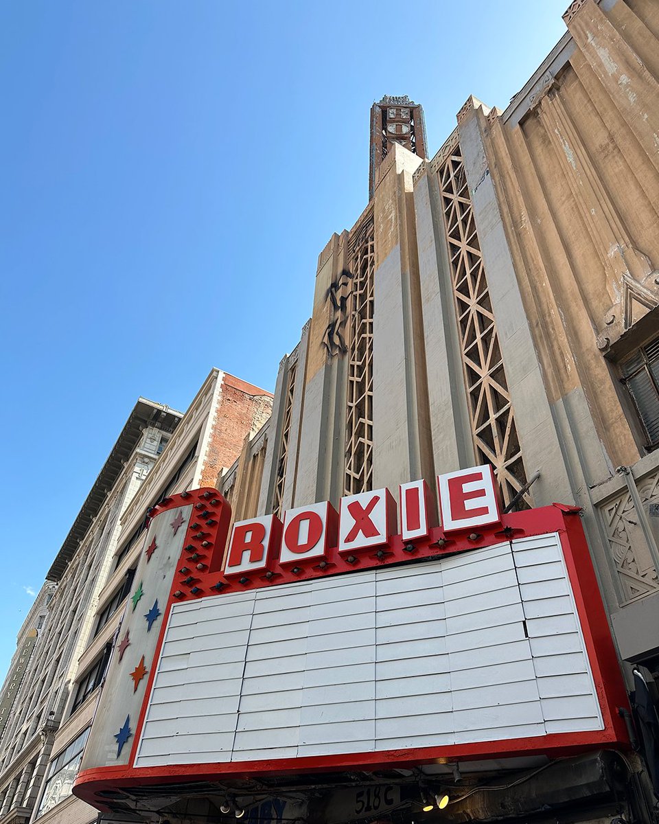 Happy 93 Years of the Historic Roxie Theater! 🌟Then ➡️ Now 👀