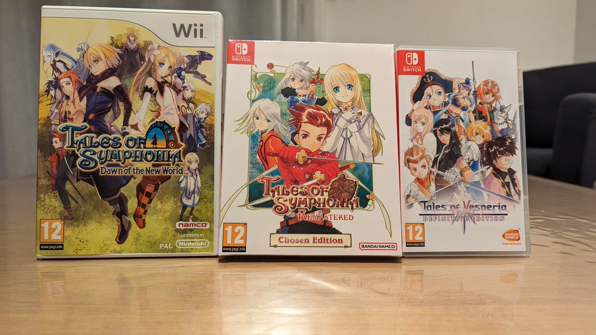 ben_jinator's tweet image. Ce trio 🔥

Bientôt Tales of Grace les rejoindra 😎

#NintendoWii
#NintendoSwitch
#TalesOfGrace

Bonne soirée les amis.

Stay Yourself 🤘
