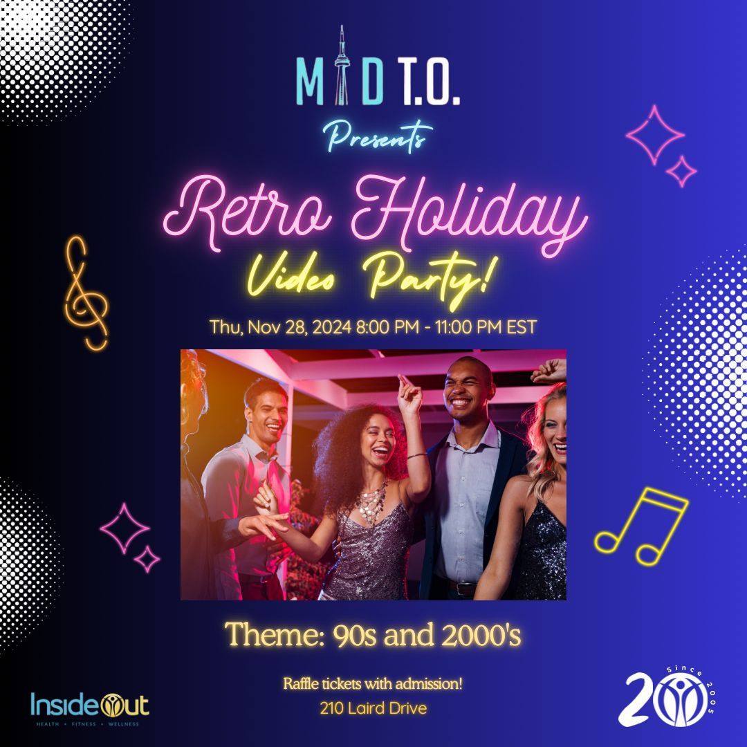 InsideoutStudio's tweet photo. DON’T MISS OUR ‘OL SCHOOL EVENT! Join in the fun this Thursday as we kick-off the Holiday Season! 🎉 

➡️WHEN: Thursday, Nov 28th at 8PM at InsideOut! It’ll be a blast! 
🔗LINK in bio: Get your tickets in advance as space may be limited. Hope to see you for all the fun!
#toronto https://t.co/PgudUACmyh