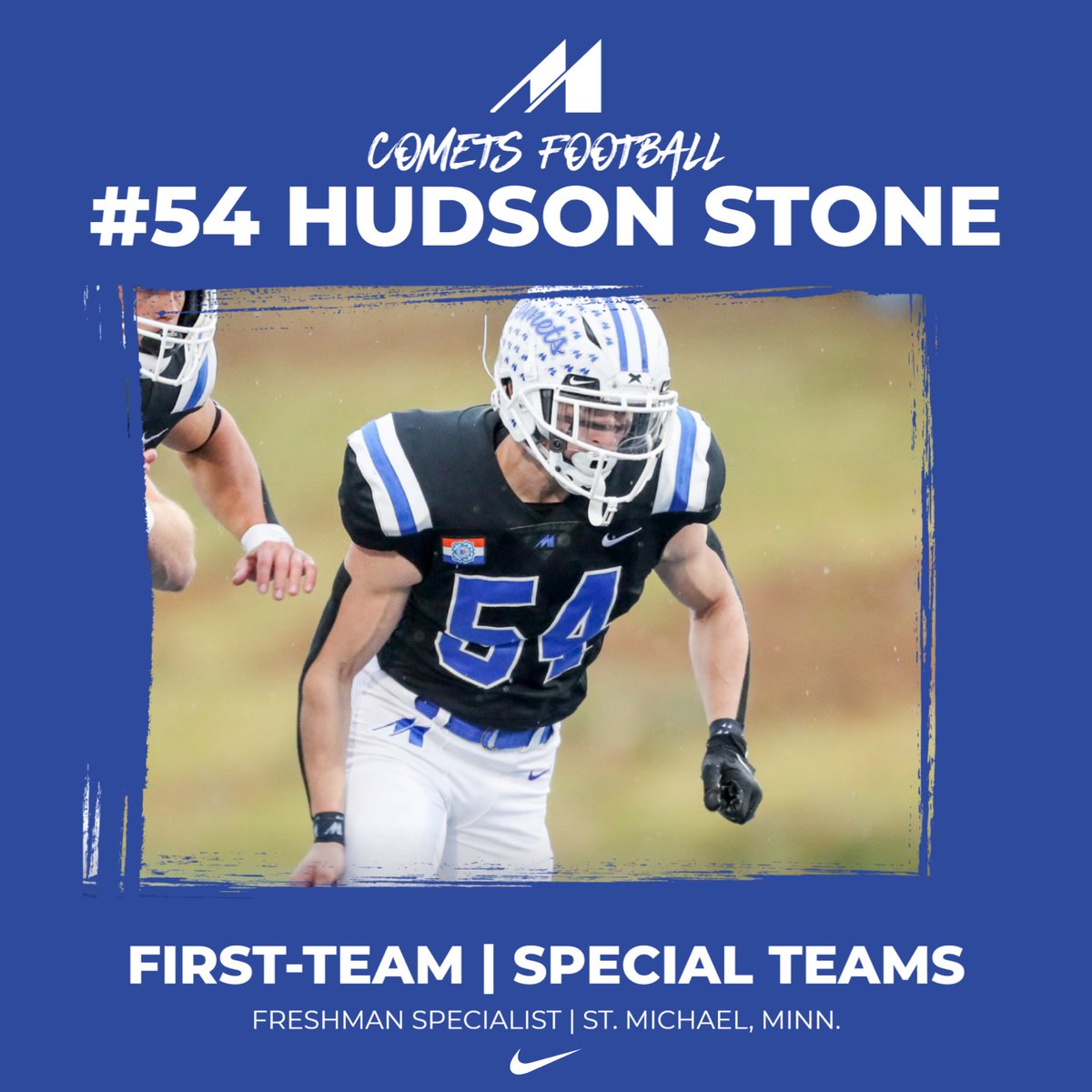 🏈| Congratulations Kaden Johnson &amp; Hudson Stone for being named First-Team All-Conference for special teams.