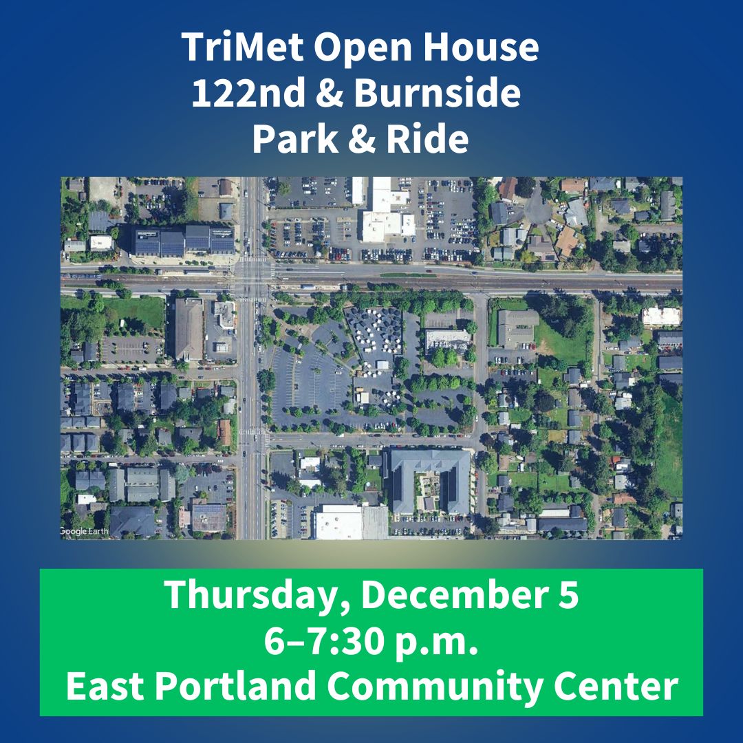 We’re exploring potential development concepts for two underused Park &amp; Ride locations: One at the E 122nd/Menlo Park Park &amp; Ride and the other at our E 181st Ave Park &amp; Ride.

Join us at two open houses to learn more about our planning work and to share your feedback.

Your