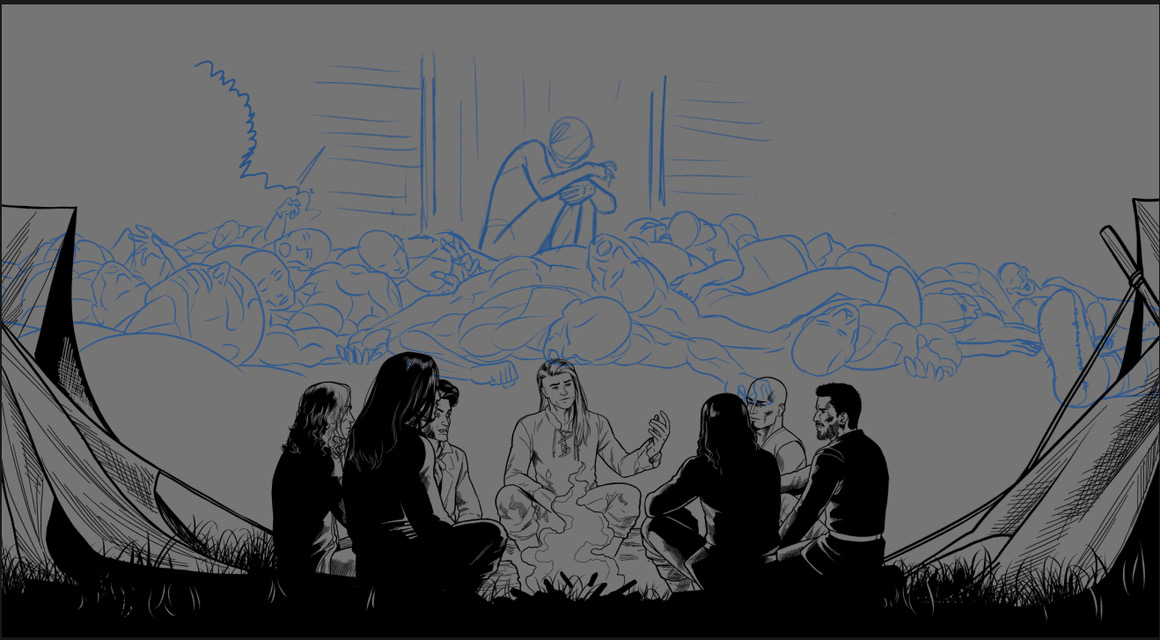 TalesofMasculus's tweet photo. "What followed was nothing short of unspeakable horrors, forever burnt into the eyes of the mother and daughter, who could do nothing but watch and scream as steel met steel and flesh until the father, along with all five sons lay slain before them." https://t.co/CAigyqd2EM
