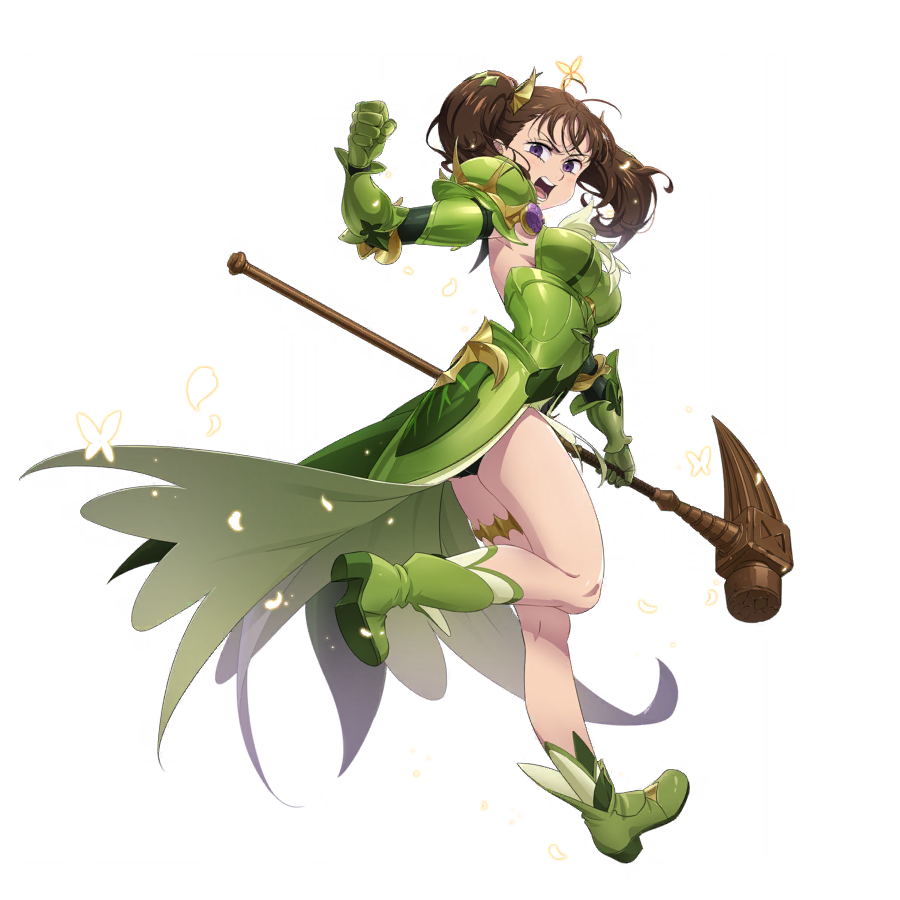 The Seven Deadly Sins: Grand Cross Queen Diane LR artwork