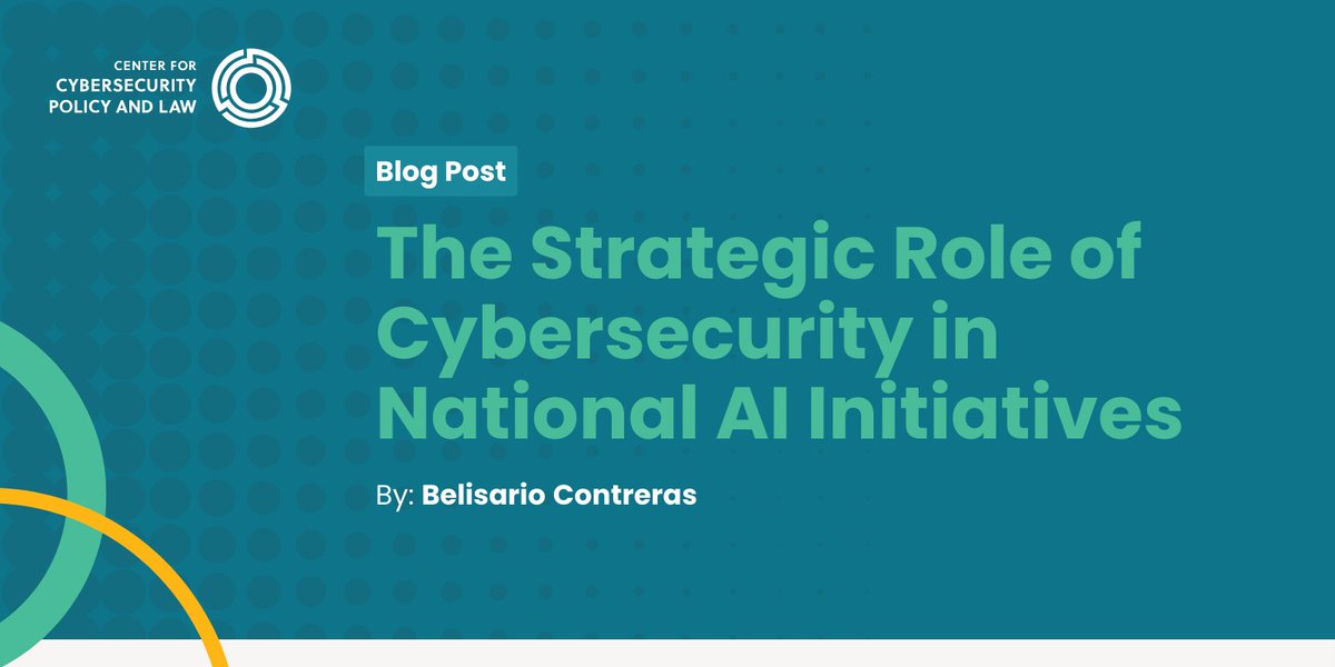 Center for Cybersecurity Policy and Law tweet media